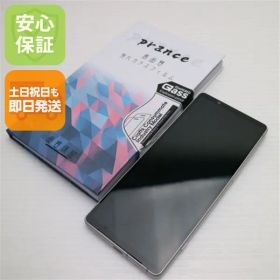 超美品 Xperia 5 V XQ-DE44 プラチナシルバー SIMフリー スマホ SONY 即日発送 土日祝発送OK 00000