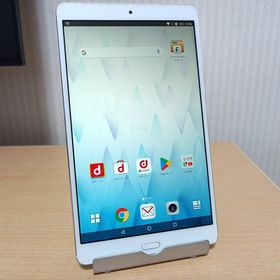 ファーウェイ(HUAWEI)の【訳あり】HUAWEI dtab Compact d-01J 8インチ シルバー(タブレット)