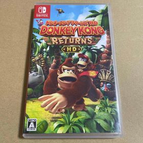 ニンテンドウ(任天堂)のドンキーコング リターンズ HD switch(家庭用ゲームソフト)