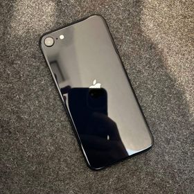 アップル(Apple)のiPhone SE（第3世代） 64GB ブラック バッテリー100% 150(スマートフォン本体)