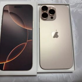 iPhone 16 Pro max 256GBデザートチタニウム SIMフリー