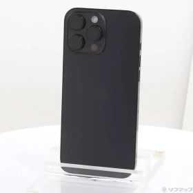 〔中古品〕 iPhone16 Pro Max 512GB ブラックチタニウム MYWL3J／A SIMフリー【349】