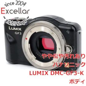 [bn:11] Panasonic LUMIX DMC-GF3-K ボディ エスプリブラック 本体いたみ