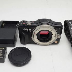 良品 Panasonic パナソニック LUMIX DMC-GF3 ボディ ミラーレス一眼カメラ ブラック 250924d