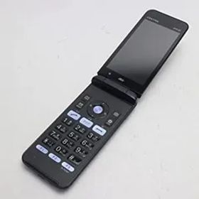 【中古-非常に良い】KYOCERA GRATINA KYF37 KYF37SKA ネイビーブラック
