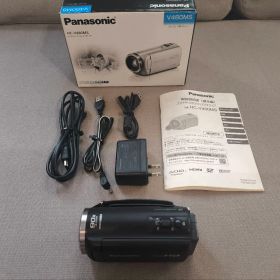 極美品】パナソニック HC-V480MS-K ビデオカメラ ブラック