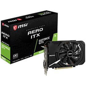 〔中古〕MSI(エムエスアイ) MSI GeForce GTX 1660 AERO ITX 6G OC〔377-ud〕
