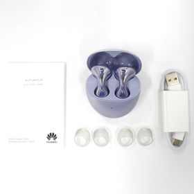 ファーウェイ(HUAWEI)の[中古] HUAWEI FreeBuds 6 ワイヤレスイヤホン freebuds6-pパープル[非常に良い(A)](ヘッドフォン/イヤフォン)