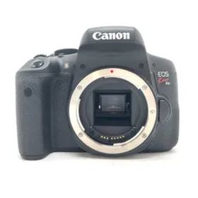 【全額返金保証】【最速発送】Canon デジタル一眼 EOS Kiss X8i ボディ ブラック 動作確認済
