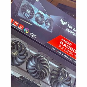 エイスース(ASUS)のASUS グラフィックボード TUF-RX6800XT-O16G-GAMING(PCパーツ)