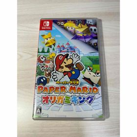 ニンテンドースイッチ(Nintendo Switch)の【美品】ペーパーマリオ オリガミキング Switch(家庭用ゲームソフト)