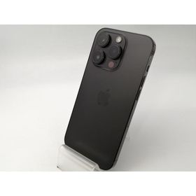 【中古】Apple docomo 【SIMフリー】 iPhone 14 Pro 256GB スペースブラック MQ0Q3J/A【大阪堂島】保証期間１ヶ月【ランクC】