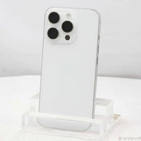 〔中古〕Apple(アップル) iPhone16 Pro 256GB ホワイトチタニウム 3N744J／A SIMフリー〔344-ud〕