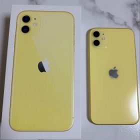【美品】Apple iPhone 11 イエロー 本体