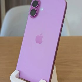 iPhone16 plus 128GB ピンク バッテリー100％ 利用制限○