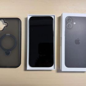 iPhone 16 Plus 本体 256GB ブラック TORRAS ケース付