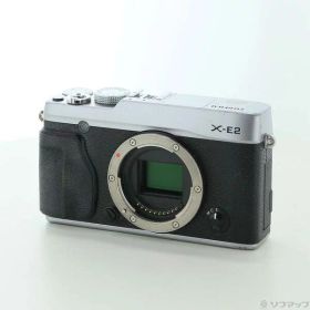 【中古】FUJIFILM(フジフイルム) FUJIFILM X-E2 シルバー(ボディ) 【349-ud】