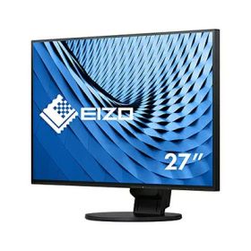【中古】 EIZO FlexScan 27.0インチ ディスプレイモニター (4K UHD/IPSパネル/ノングレア/ブラック/USB Type-C搭載/&無輝点) EV2785-BK