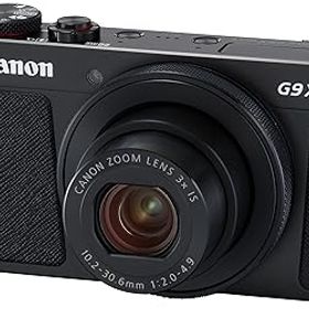 【中古】Canon コンパクトデジタルカメラ PowerShot G9 X Mark II ブラック 1.0型センサー/F2.0レンズ/光学3倍ズーム PSG9XMARKIIBK