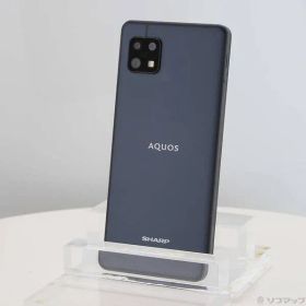 〔中古品〕 AQUOS sense6 128GB ブラック SH-M19 SIMフリー【269】