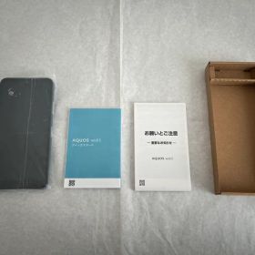 美品 SHARP AQUOS wish3 for Y!mobile 本体