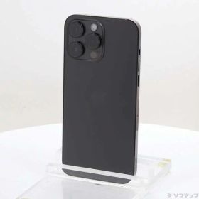 【中古】Apple(アップル) iPhone14 Pro Max 128GB スペースブラック MQ963J／A SIMフリー 【269-ud】