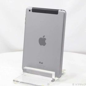 【中古】Apple(アップル) iPad mini 2 64GB スペースグレイ ME828J／A SoftBank 【262-ud】