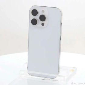 【中古】Apple(アップル) iPhone16 Pro 256GB ホワイトチタニウム MYN13J／A SIMフリー 【262-ud】