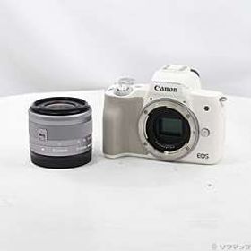 〔中古品〕 EOS Kiss M ホワイト EFM1545 IS STM レンズキット〔中古品〕 EOS Kiss M ホワイト EFM1545 IS STM レンズキット