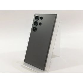 【中古】SAMSUNG 国内版 【SIMフリー】 Galaxy S24 Ultra チタニウムブラック 12GB 1TB SM-S928QZKNSJP【大阪本店】保証期間1ヶ月【ランクB】