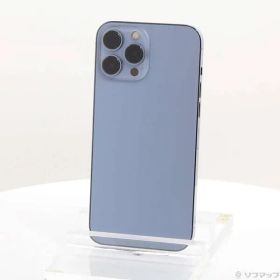 ソフマップ 〔中古品〕 iPhone13 Pro Max 128GB シエラブルー MLJ73J／A SIMフリー【295】