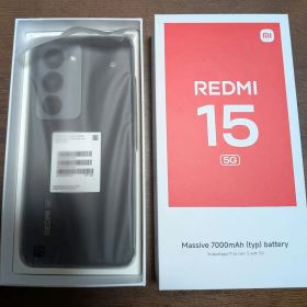 Xiaomi Redmi 15 5G ミッドナイトブラック 4GB/128GB
