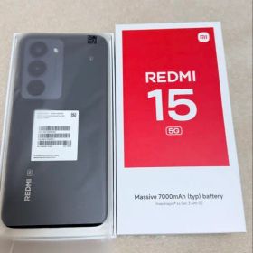 REDMI 15 5G ブラック 本体 7000mAh 未使用