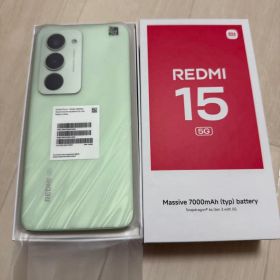 REDMI 15 5G 128G グリーン 本体