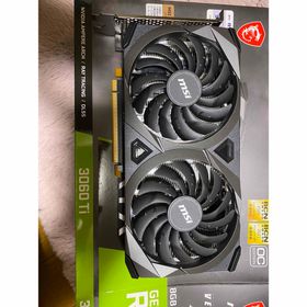 エムエスアイ(msi)のMSI GEFORCE RTX3060TI ventus2x(PCパーツ)