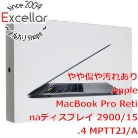 [bn:11] Apple MacBook Pro Retinaディスプレイ 2900/15.4 MPTT2J/A スペースグレイ 元箱あり
