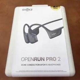【新品】SHOKZ OPENRUN PRO2 ブラック ２年保証付き