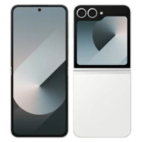 Galaxy Z Flip6 5G SIngle-SIM SM-F741Q ホワイト【RAM12GB/ROM256GB 国内版SIMフリー】 SAMSUNG 当社3ヶ月間保証 中古 イオシス