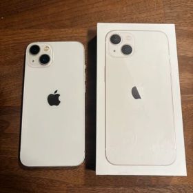 iPhone 13 128GB スターライト SIMフリー バッテリー85％