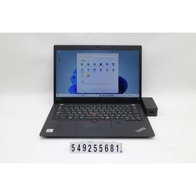 ノートパソコン Lenovo ThinkPad X13 Gen1 Core i5 10210U 1.6GHz/16GB/256GB(SSD)/13.3W/FHD(1920x1080)/Win11 キー文字消えあり