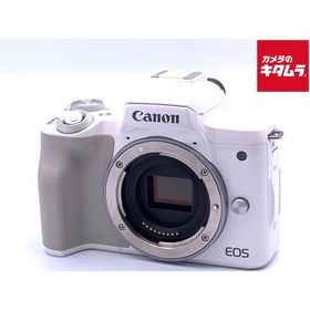 【中古】 【美品】 キヤノン EOS Kiss M ボディ ホワイト