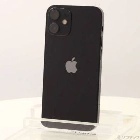 〔中古品〕 iPhone12 mini 128GB ブラック MGDJ3J／A SIMフリー【348】