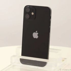 〔中古品〕 iPhone12 mini 128GB ブラック MGDJ3J／A SIMフリー【377】