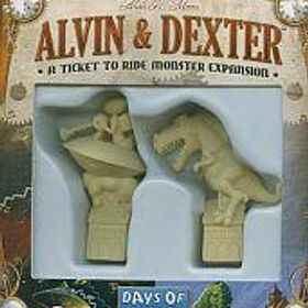 【中古】ボードゲーム チケット・トゥ・ライド アルヴィン＆デクスター 多言語版 (Ticket to Ride： Alvin ＆ Dexter)