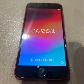 iPhone ＳＥ3 simフリー Apple レッド 64GB 使用可能品