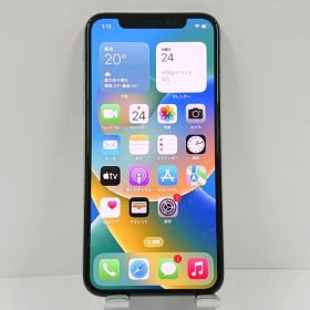 iPhoneX 256GB SoftBank シルバー 送料無料 本体 c11755