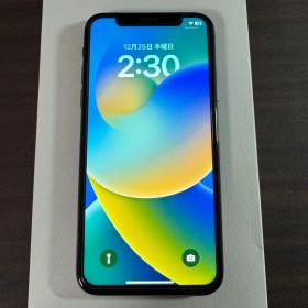iphone X 256GB simフリー