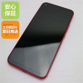 ゼットティーイー(ZTE)の新品同様 Y!mobile Libero 5G レッド M888(スマートフォン本体)