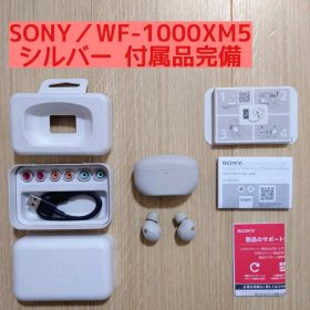 ソニー WF-1000XM5 シルバー 付属品完備 ワイヤレスイヤホン SONY