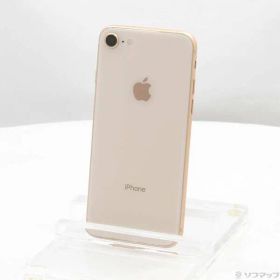 〔中古品〕 iPhone8 64GB ゴールド MQ7A2J／A SIMフリー【352】
